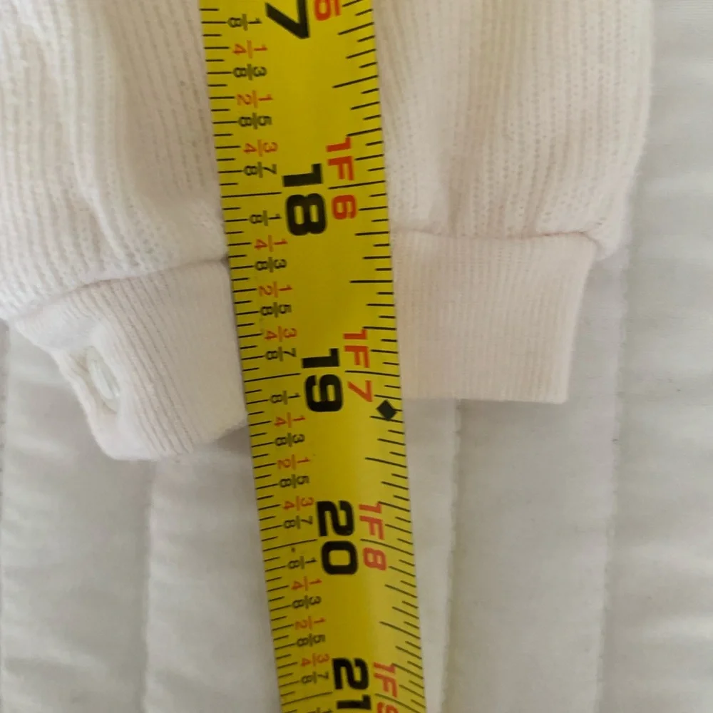 Vintage McDonald’s McBaby One Piece Cozy Bear Romper Cream Size 3-6M